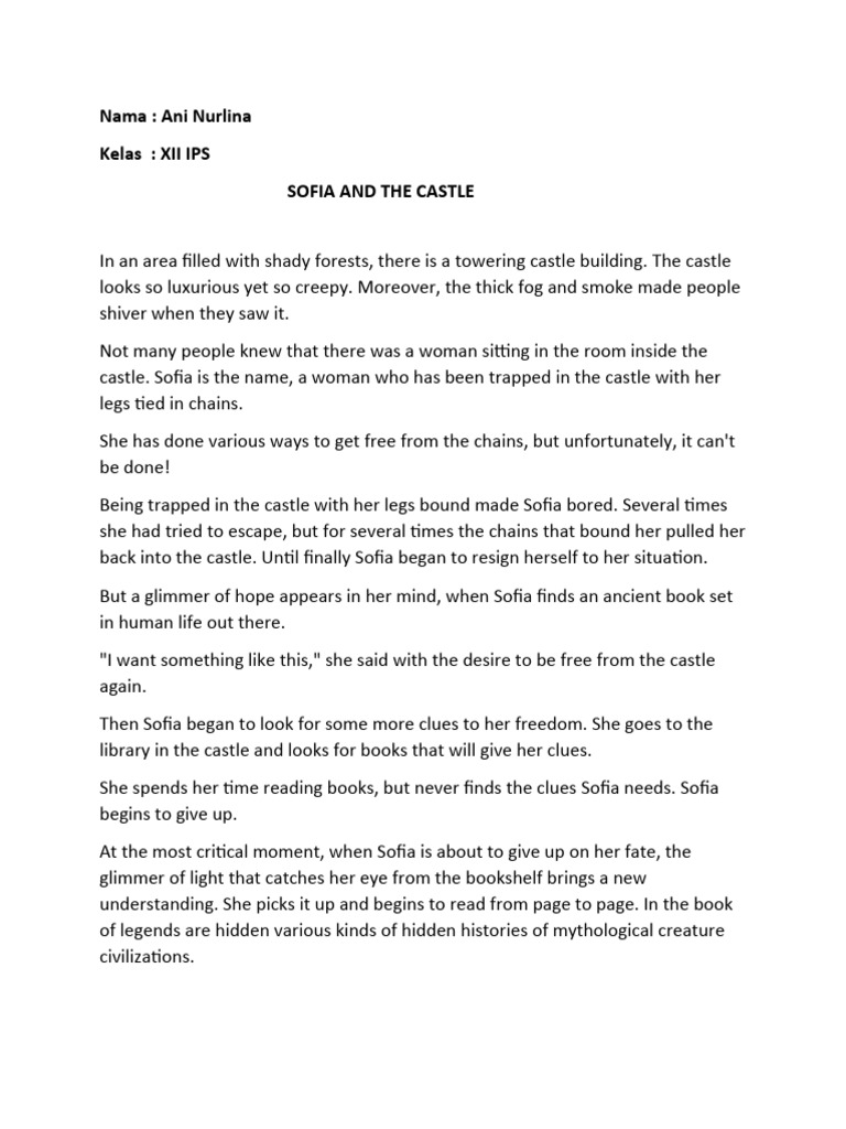 example of atask analysis