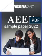 AEEE Sample Paper 2022 New
