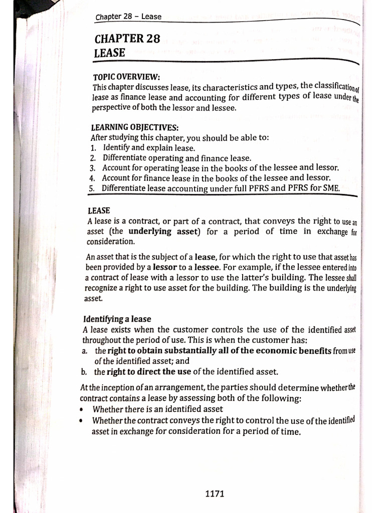 CH 28 Leases | PDF