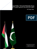 Pakistan's Foreign Policy Towards Palestine Issue