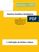 AULAS 01. Definição de Ácidos e Bases 2021