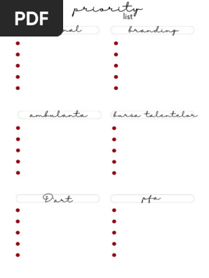 priority planner