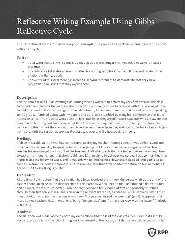 reflective-writing-example-gibbs-cycle-pdf-teachers-cognitive