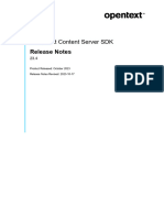 Extended ECM Content Server SDK 23.4 Release Notes