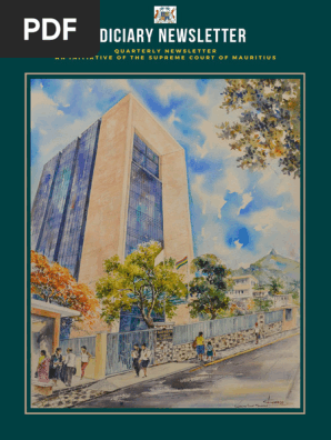 Judiciary Newsletter - Issue 1 - March 2024