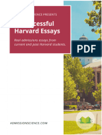 58 Harvard Essays