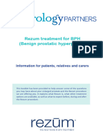 UP Rezum Patient Procedure Information Leaflet FINAL For Website