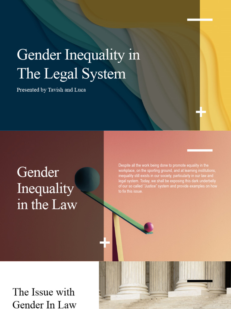Gender Inequality in Legal Systems | PDF | Gender Studies | Gender ...