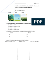 Evaluare Mem Impartirea