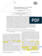 Heave Motion Estimation of A Vessel Using