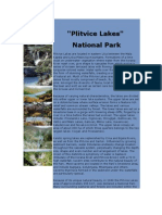 "Plitvice Lakes" National Park