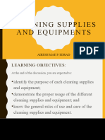 Housekeeping Operation CLeaning Equipment