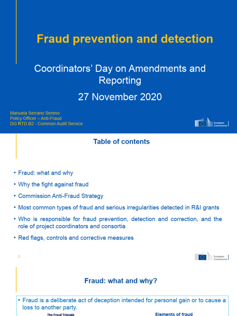 5 Fraud Prevention Detection And Correction En Pdf Fraud