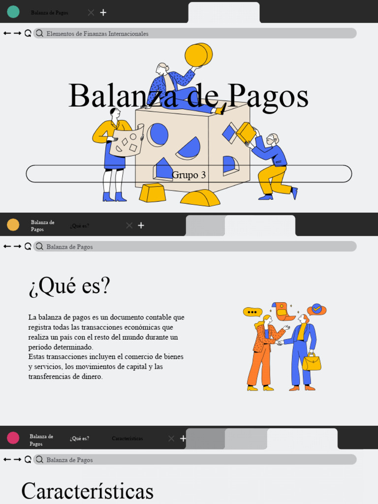 Guía de Balanza de Pagos | PDF | Balance de pagos | Producto Interno Bruto