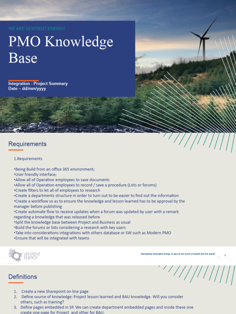 PMO Knowledge Base | PDF | Information Technology Management ...