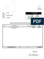 Invoice Strapping Machine For Indus Pipe Nov