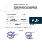 Berita Acara Kesepakatan Iuran Sukowiyono