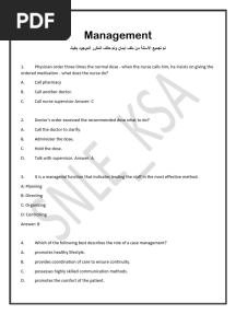 Management, Snle Ksa