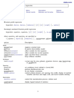 Bivariate Probit Regression