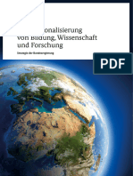 Internationalisierung Von Bildung, Wissenschaft Und Forschung