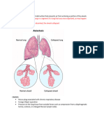 Secondary Atelectasis