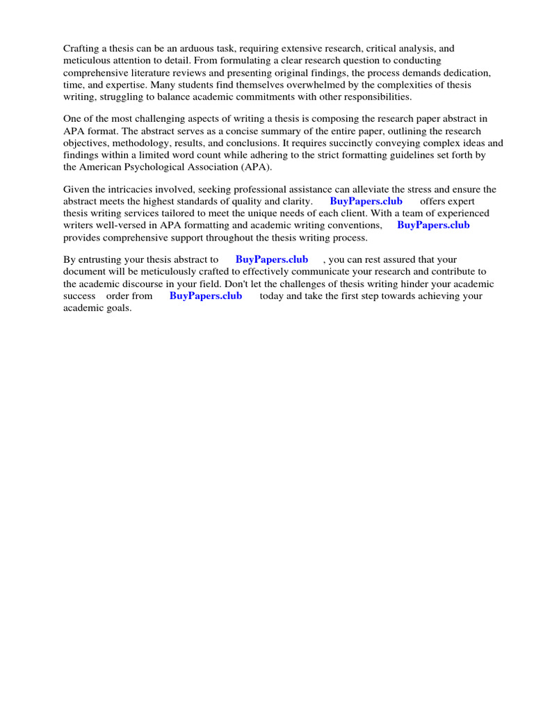 Research Paper Abstract Apa PDF Apa Style Abstract (Summary)