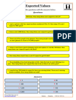 Statistics - Probability.Expected Value - US