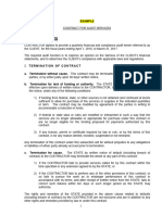 Audit Agreement Format 1