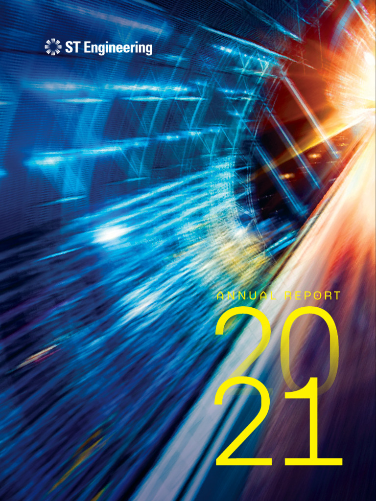 ST Engineering Annual Report 2021 PDF Dividend Mergers And