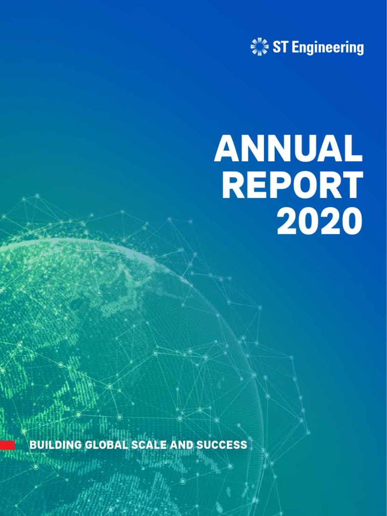 ST Engineering Annual Report 2020 PDF Revenue Innovation