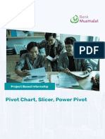 Pivot Chart, Slicer, Power Pivot Rakamin