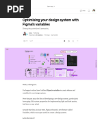 Optimising The Design System With Figma's Variables - UX Collective