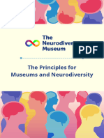 The Neurodiverse Museums Principles 1