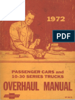 1972 PassengerCars 10-30trucks Overhaul Manual