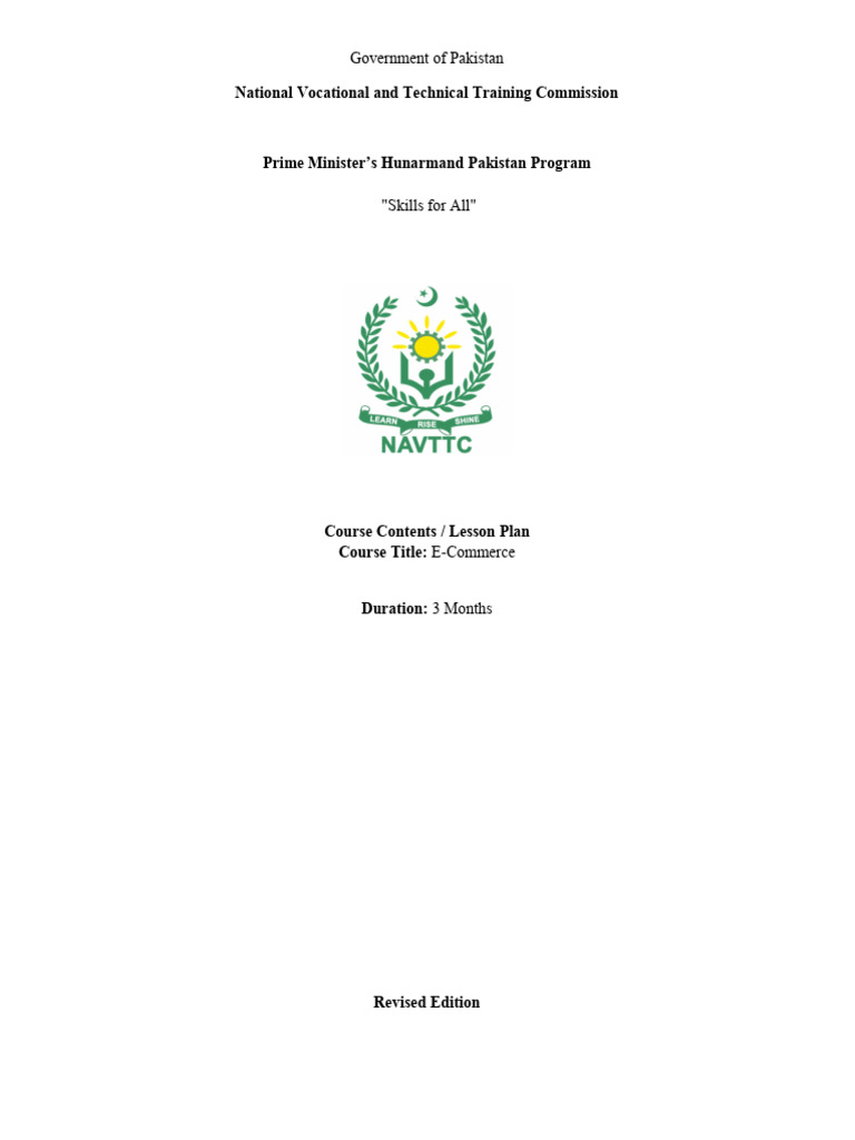 Amazon Va Hourly Course Outlines | PDF | E Commerce | Electronic Business