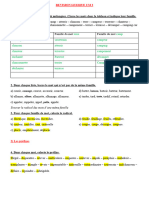 Revision Vocabulaire CM 5