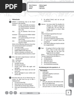 Soal USBN BHS INGGRIS 2019