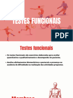 Testes Funcionais