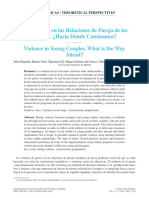 RA. La Violencia en Las Relaciones de Pareja