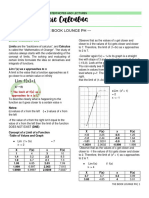 Basic Calculus Cm1: Lim F (X) As X Approaches To N