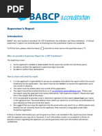 BACP Accreditation Application Guide | PDF