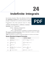 Improper Integral Formulas