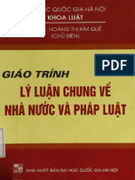 Lý Luận Chung Về Nhà Nước Và Pháp Luật (Hoàng Thị Kim Quế)