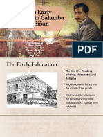 Early Education in Calamba and Biñan