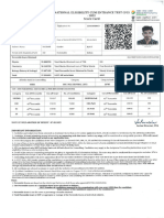 Neet Score Card