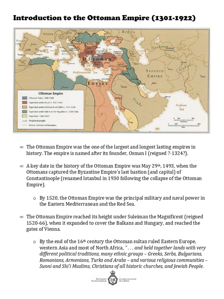 Introducing The Ottoman Empire 2022 | PDF