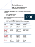 English Grammar - Comparatives