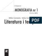 Monografia Literaturaiterapia