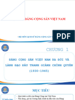 Chương 1. Phần i. Đảng Cộng Sản Việt Nam Ra Đời Và Cương Lĩnh Chính Trị Đầu Tiên