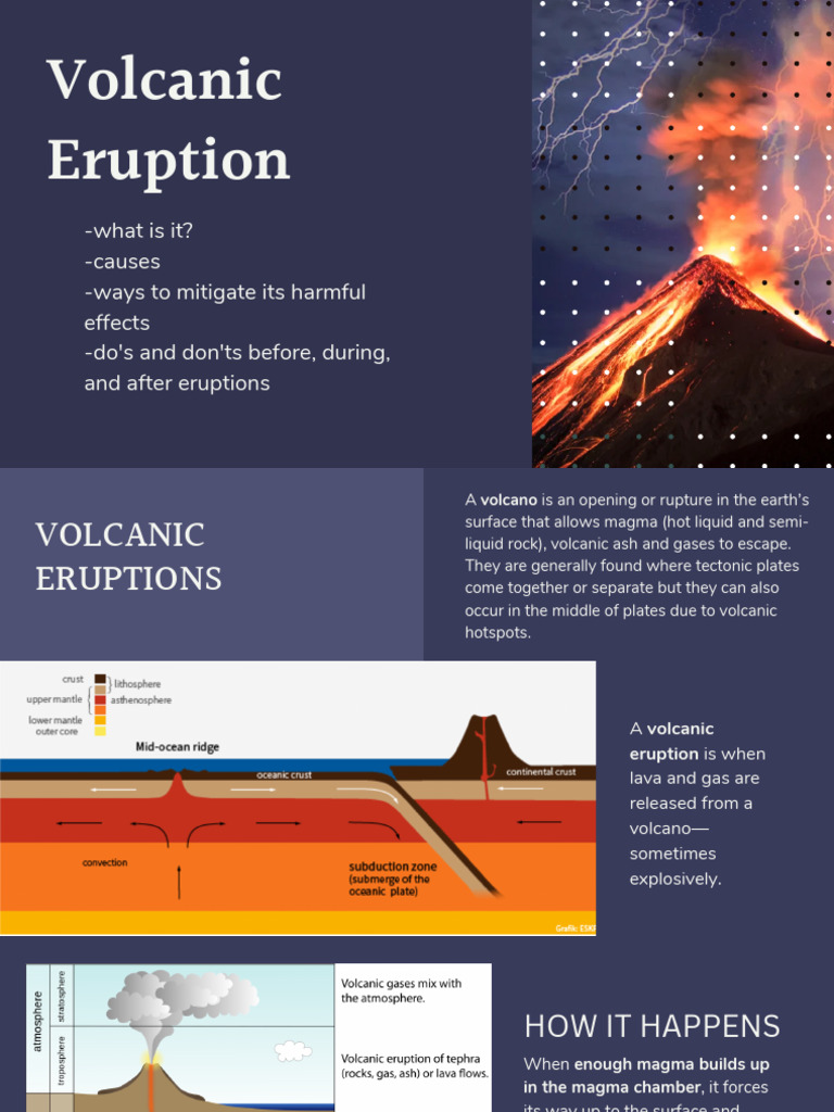 Volcanic Eruption | PDF